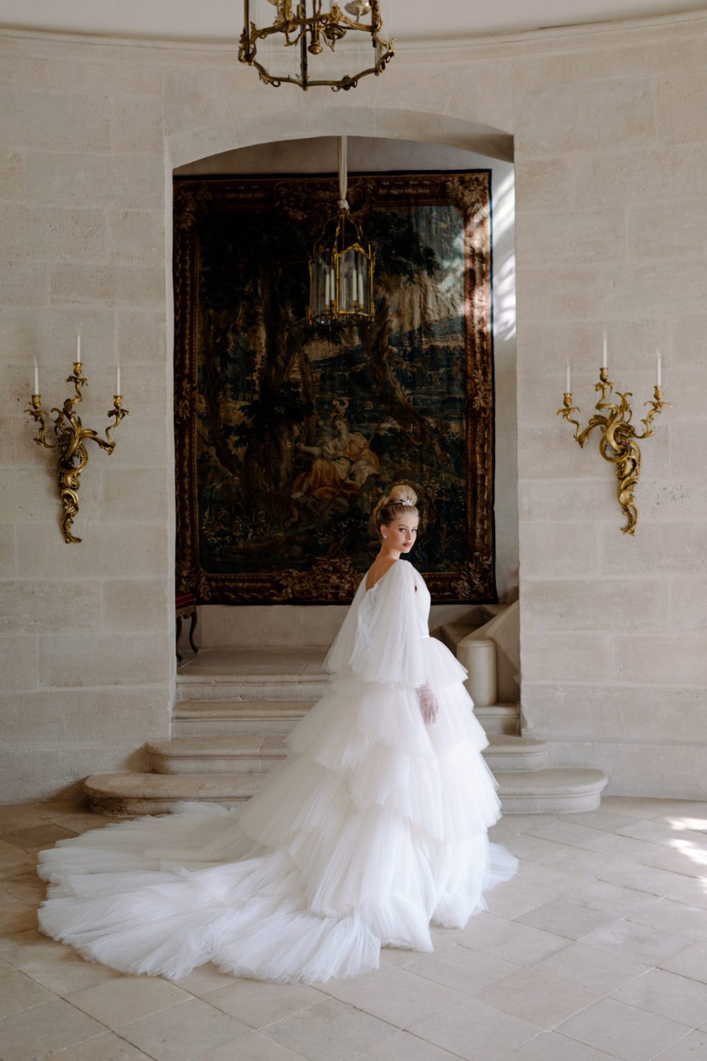 Wedding Editorial in Chateau De Villette | Anna Roussos